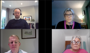 Consumer Duty webinar photo of four panellists