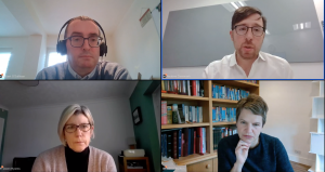 A screenshot of a live webinar: consumer duty, practical advice